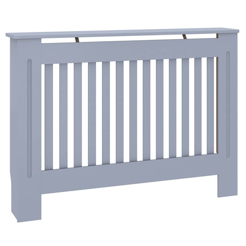 Holzwerkstoff Heizkörper-Abdeckung Heizkörperverkleidung 112 cm, weiß
