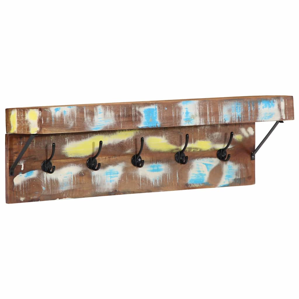 Garderobenständer Braun 73 x 19 x 23 cm Massivholz Mango