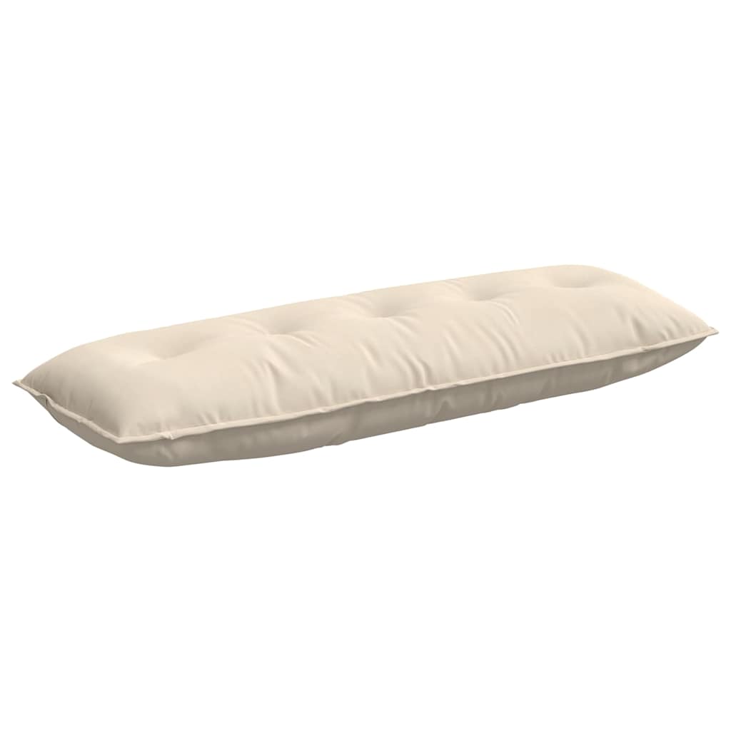 Rückenkissen Taupe 50 x 45 cm Mikrofaserstoff