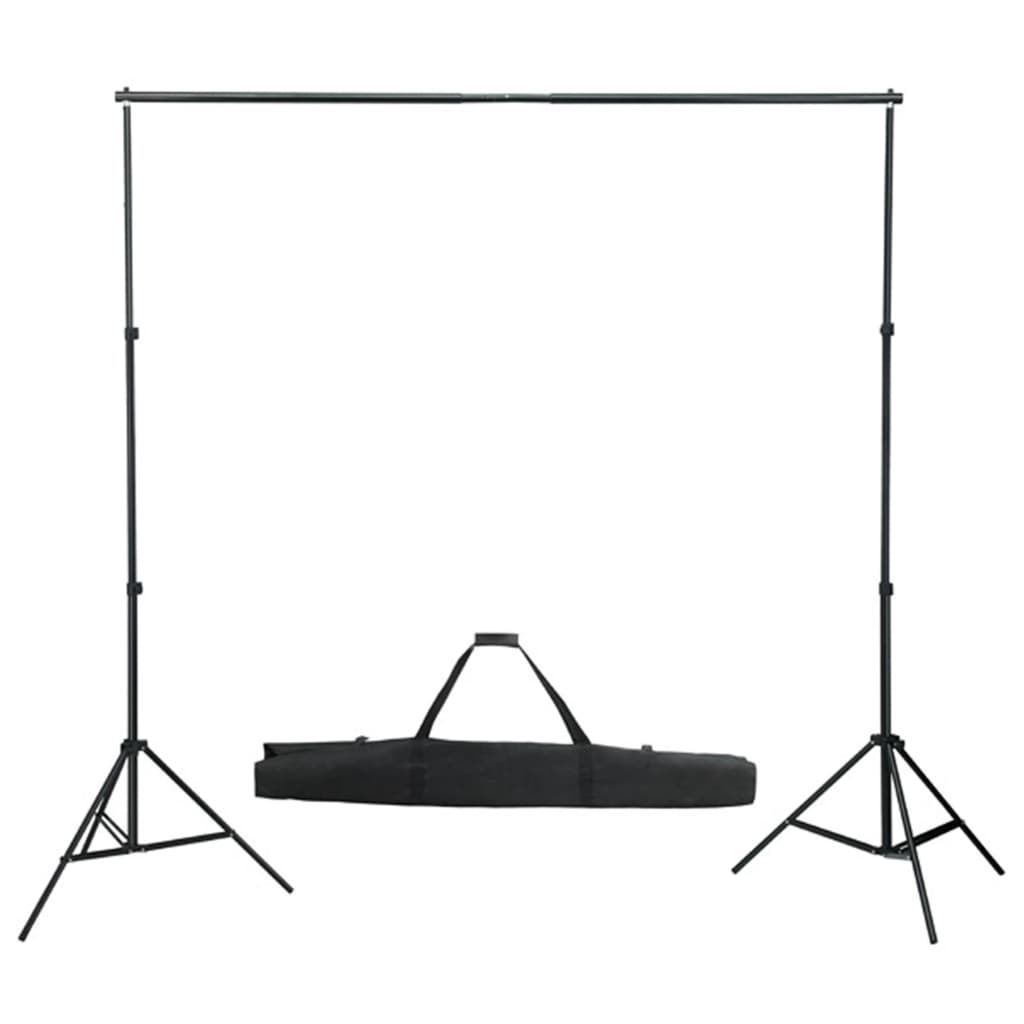 Fotostudio-Set mit Lampen-Set und Hintergrund