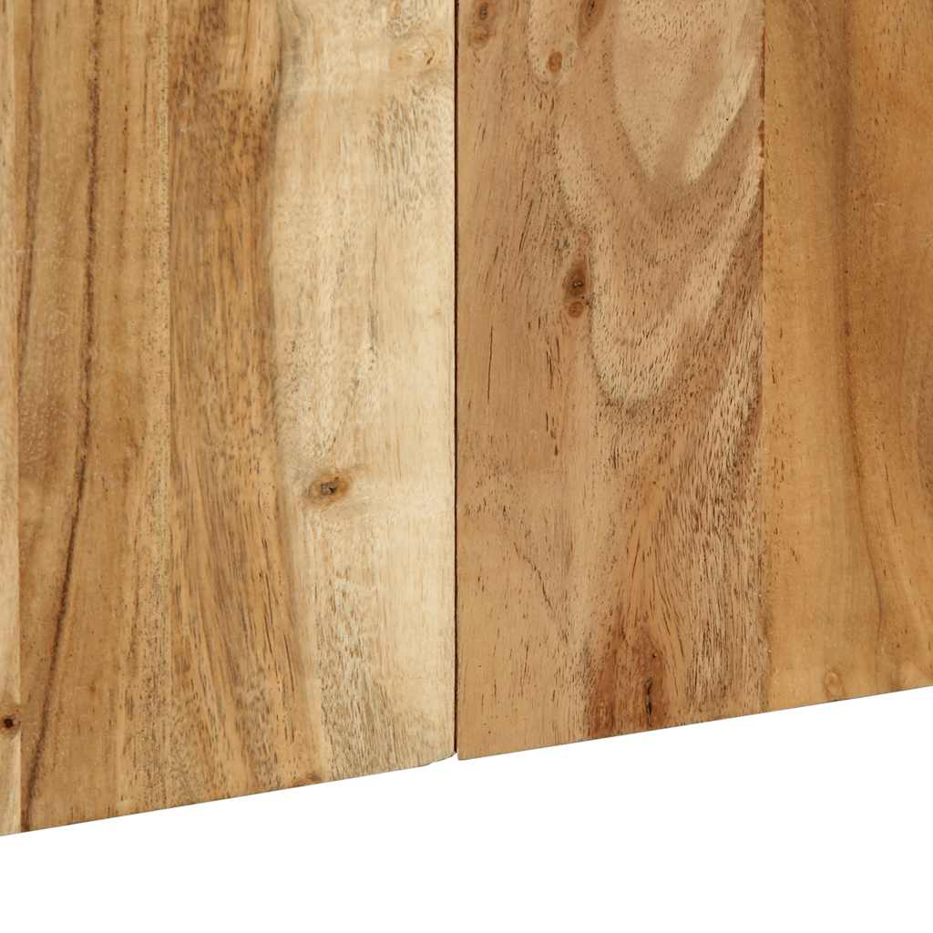 Kopfteil Mehrfarbig 160 cm Massivholz Altholz