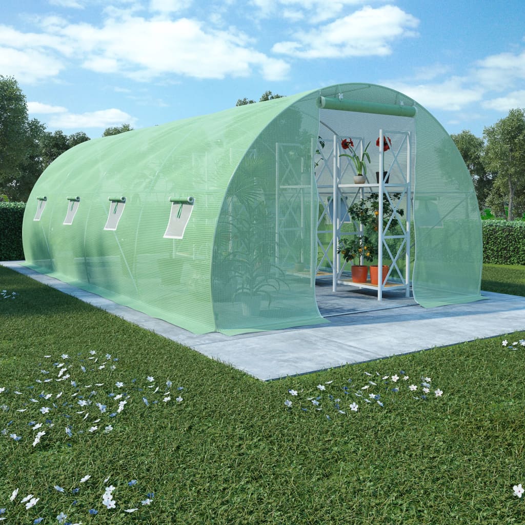 Gewächshaus 4,5 m² 300x150x200 cm