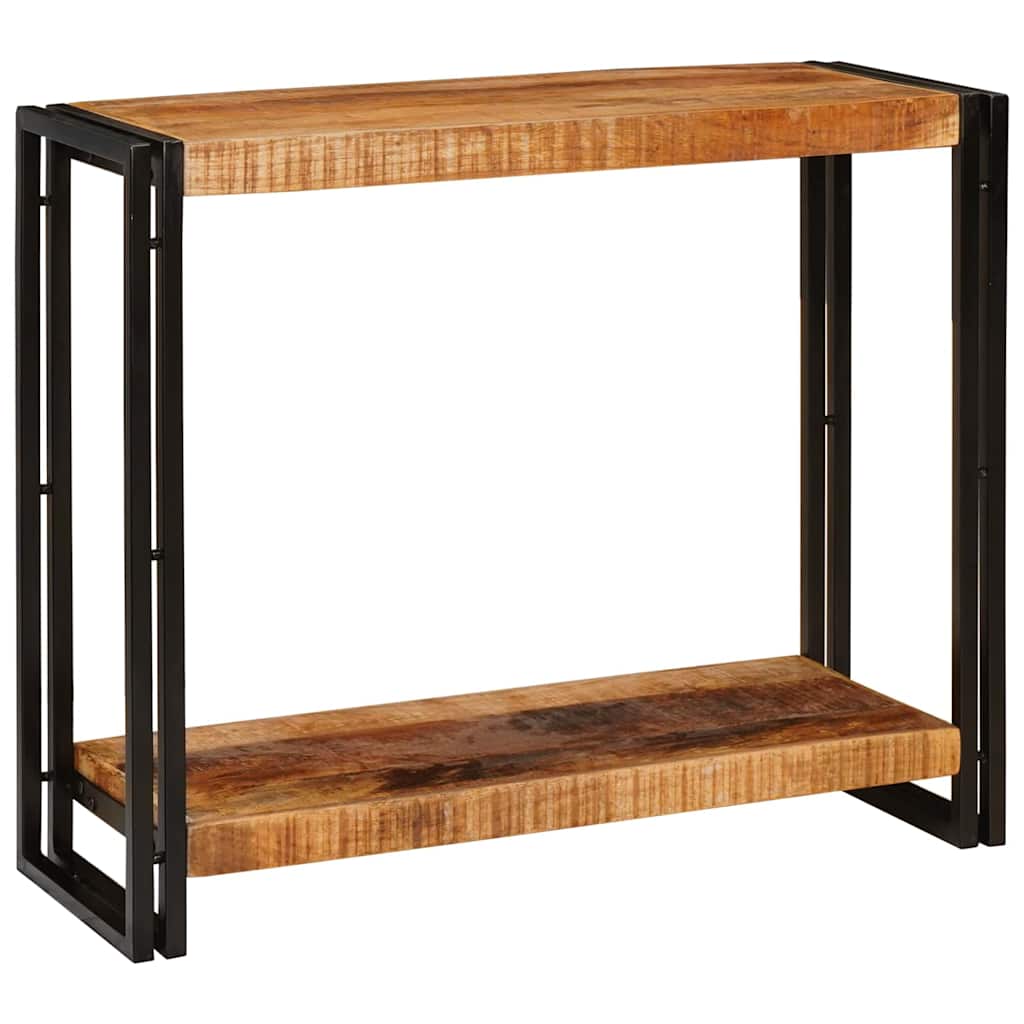 Konsolentisch Braun 120 x 33 x 75 cm Massivholz Akazie