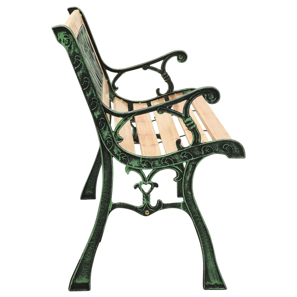 Gartenbank 122 cm Massivholz Tanne