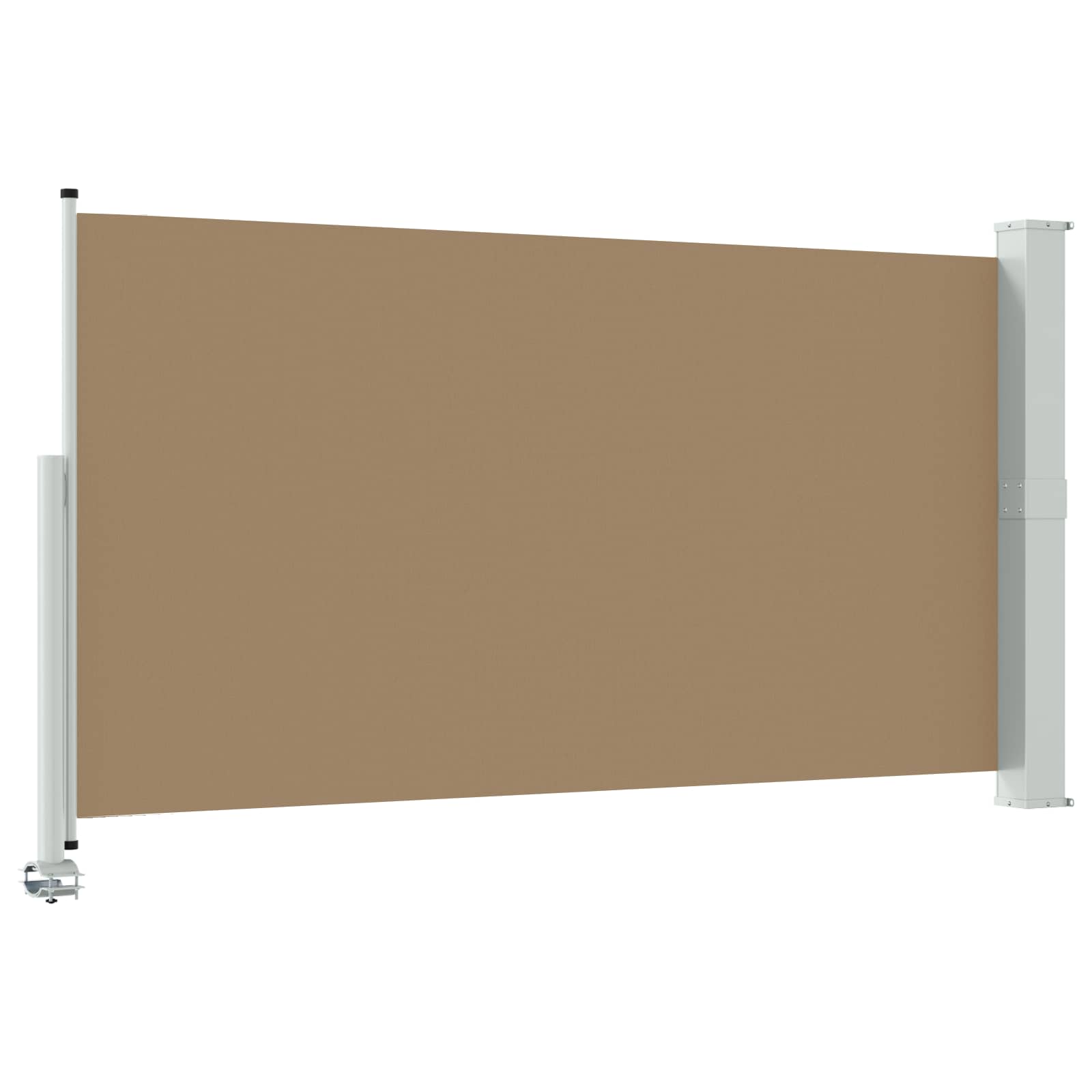 Seitenmarkise 60 x 300 cm 100% Polyester Eisen Stahl