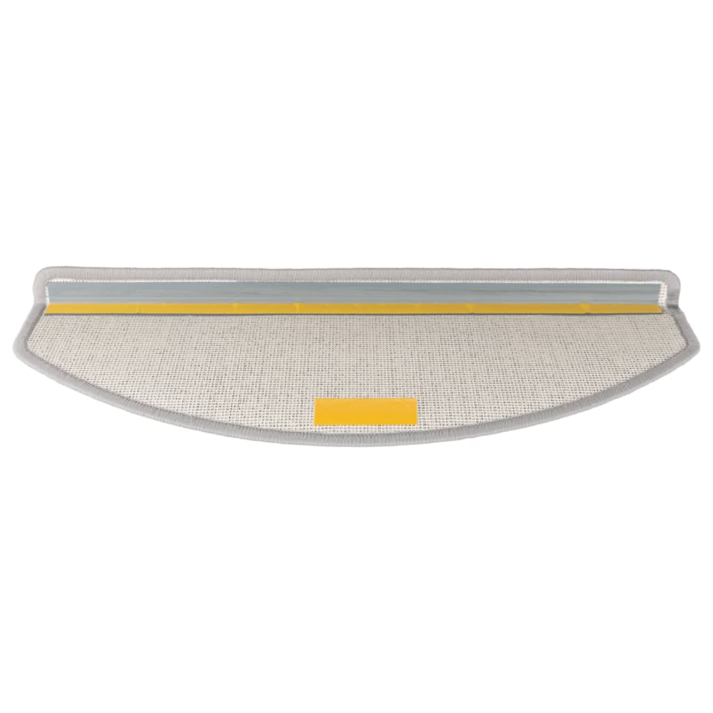 Stufenmatten 15 Stk. 56x17x3 cm Anthrazit Halbrund
