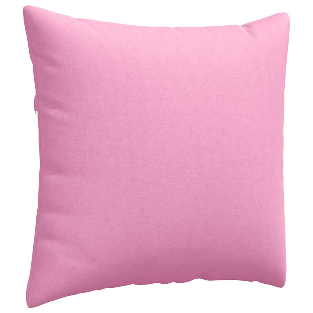 Sofakissen 2 pcs Hellgrau 50 x 30 cm Stoff
