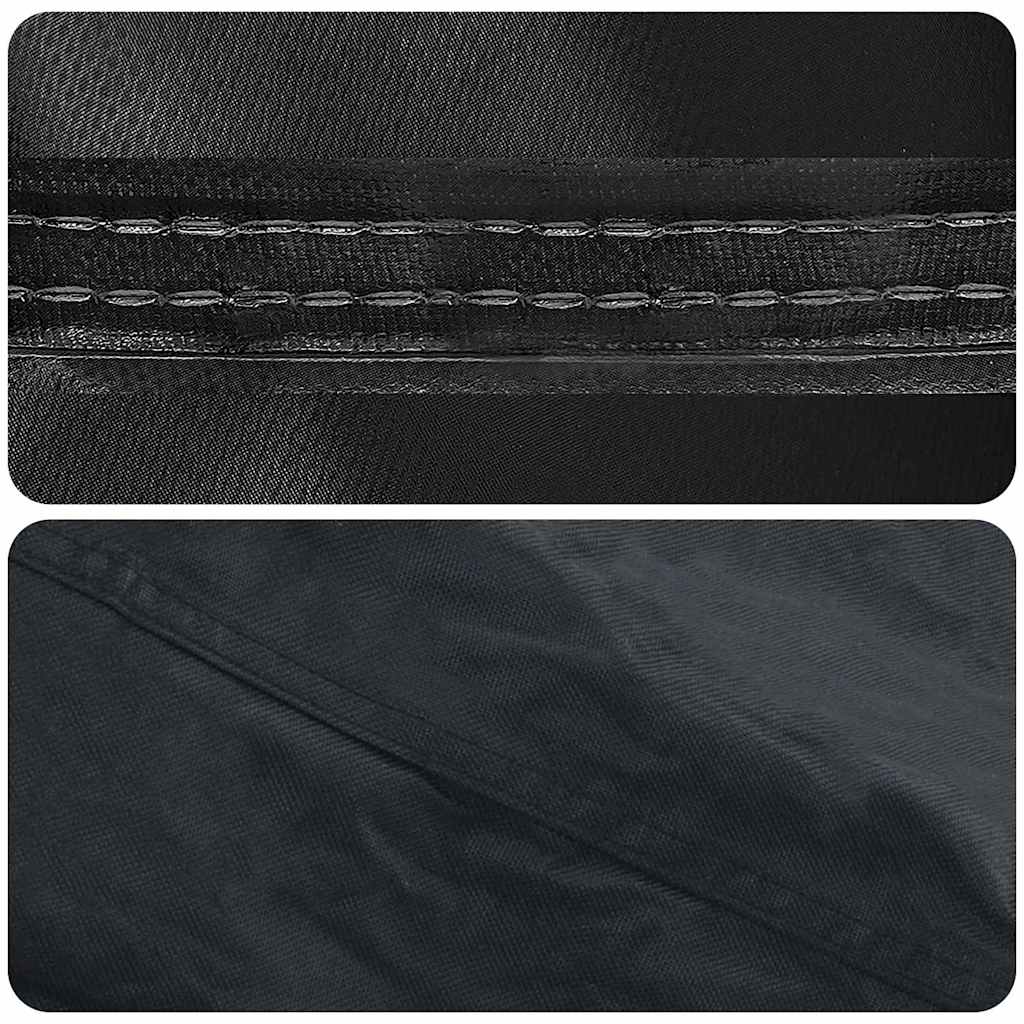 Abdeckung für Kaminholzregal Uni Schwarz 210D Oxford Stoff