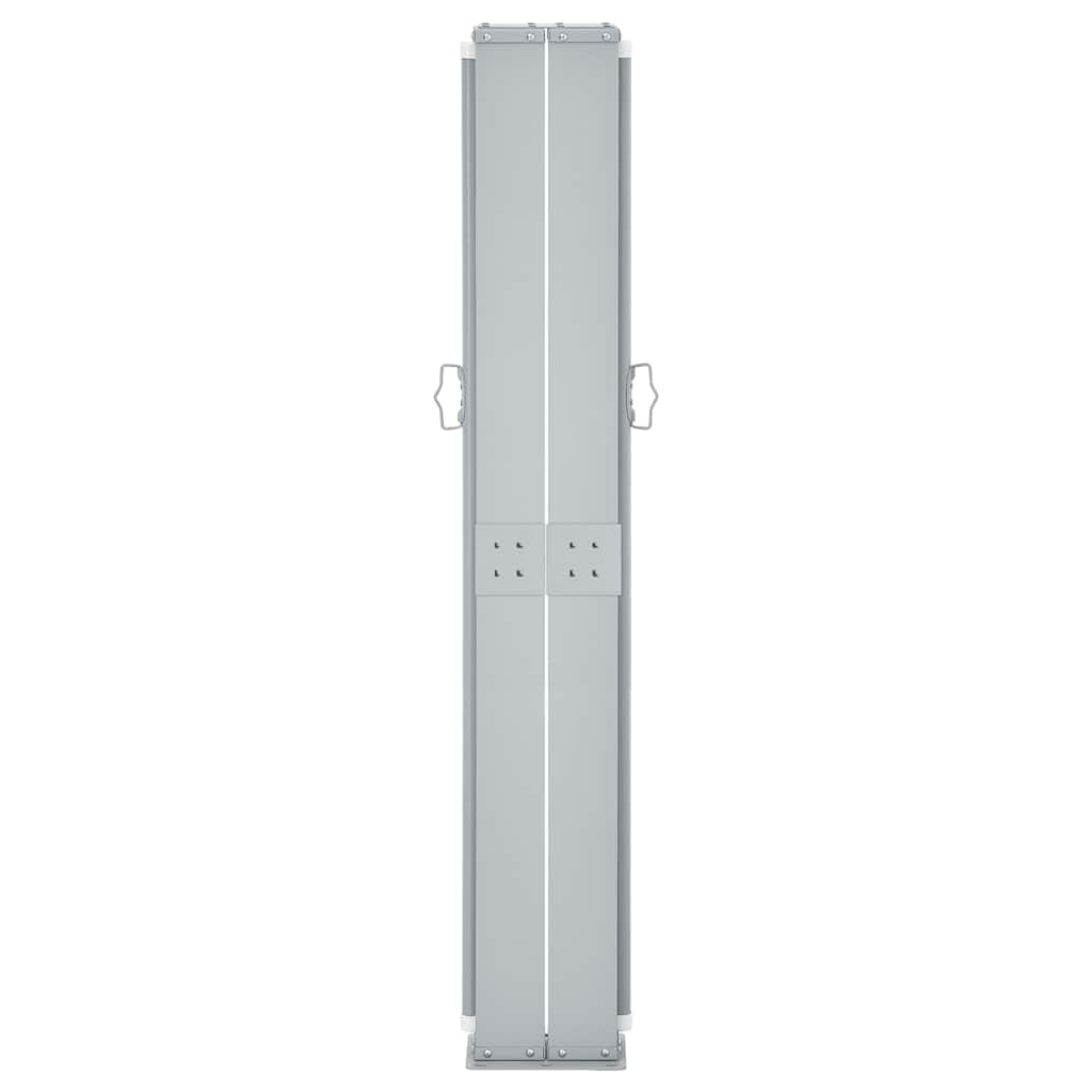 Ausziehbare Seitenmarkise 160×600 cm Braun