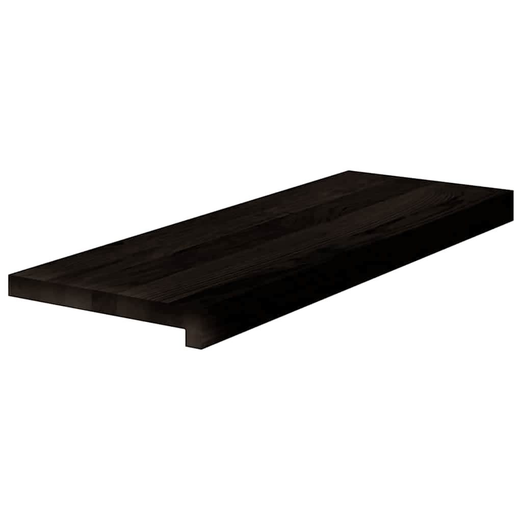 Treppenstufen 4 Stk. Unbehandelt 70x25x2 cm Massivholz Eiche