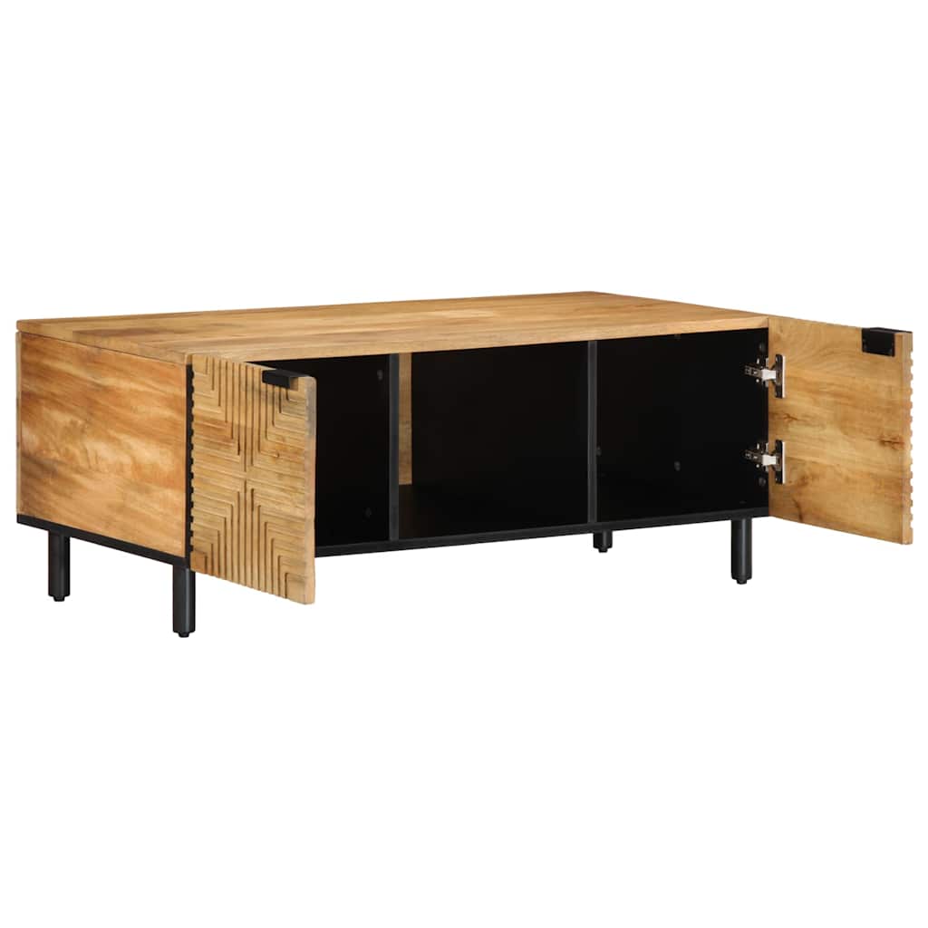 Couchtisch Braun 100 x 54 x 40 cm Massivholz Akazie