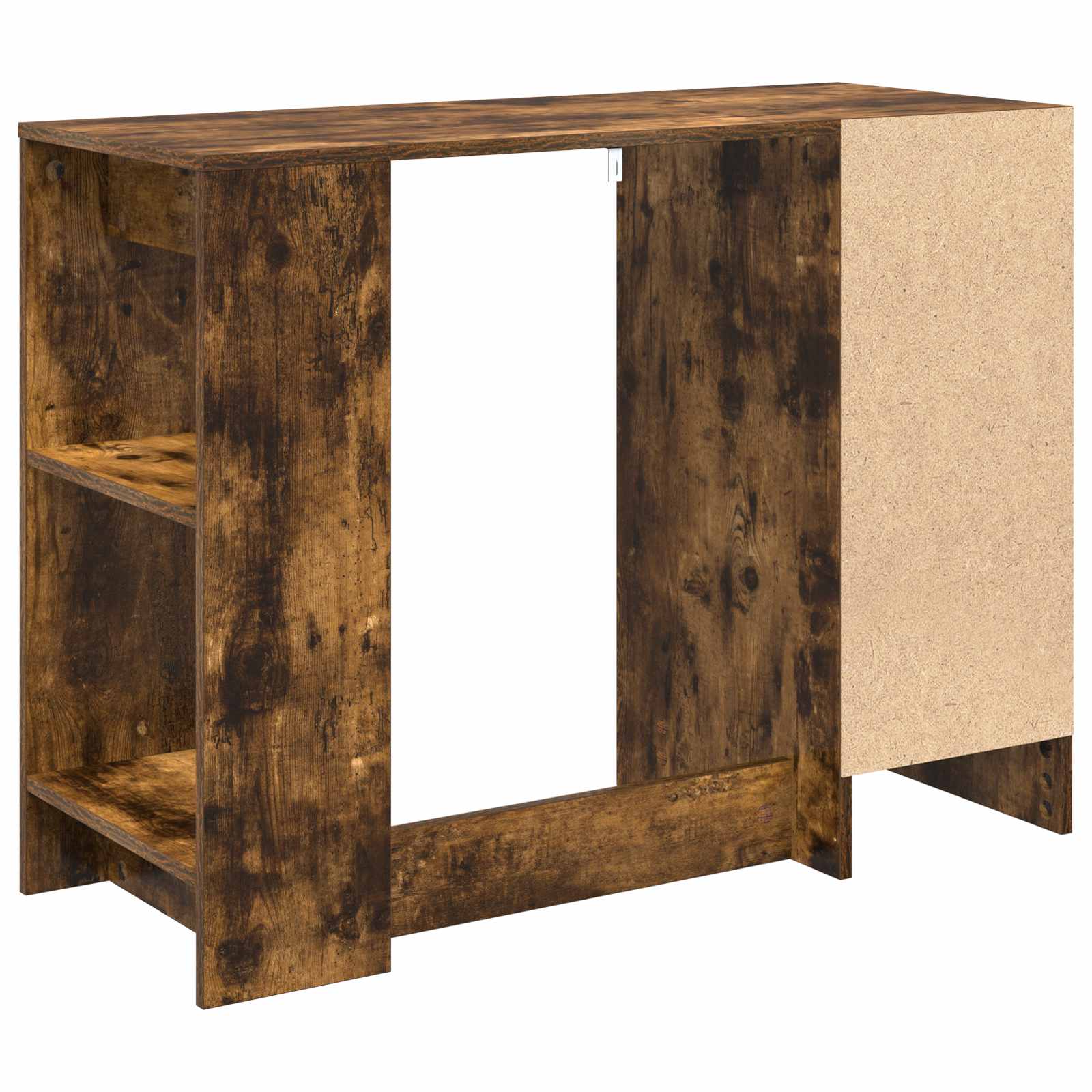 Schreibtisch mit Schubladen Weiß 100 x 40 x 75 cm Holzwerkstoff