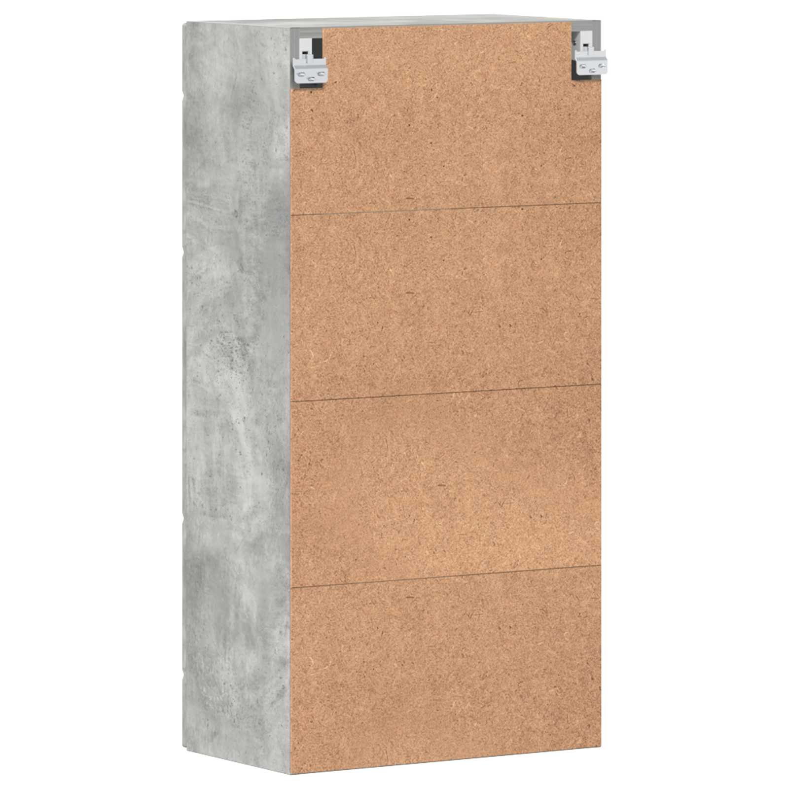 Highboard mit Regal FLORIN Weiß 60 x 35 x 182 cm Holzwerkstoff