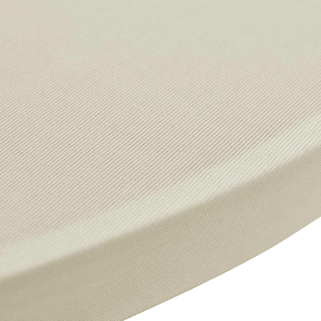 Tischhusse Stretchhusse 2 Stk 70 cm Anthrazit