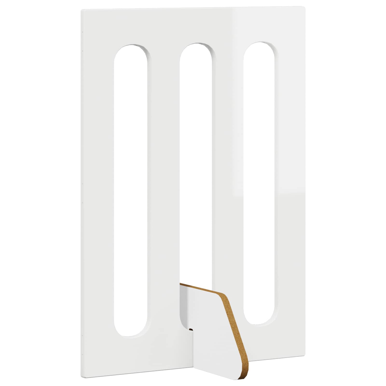 Faltbarer Haustierzaun 2 pcs Weiß 100,5 x 38 x 70 cm