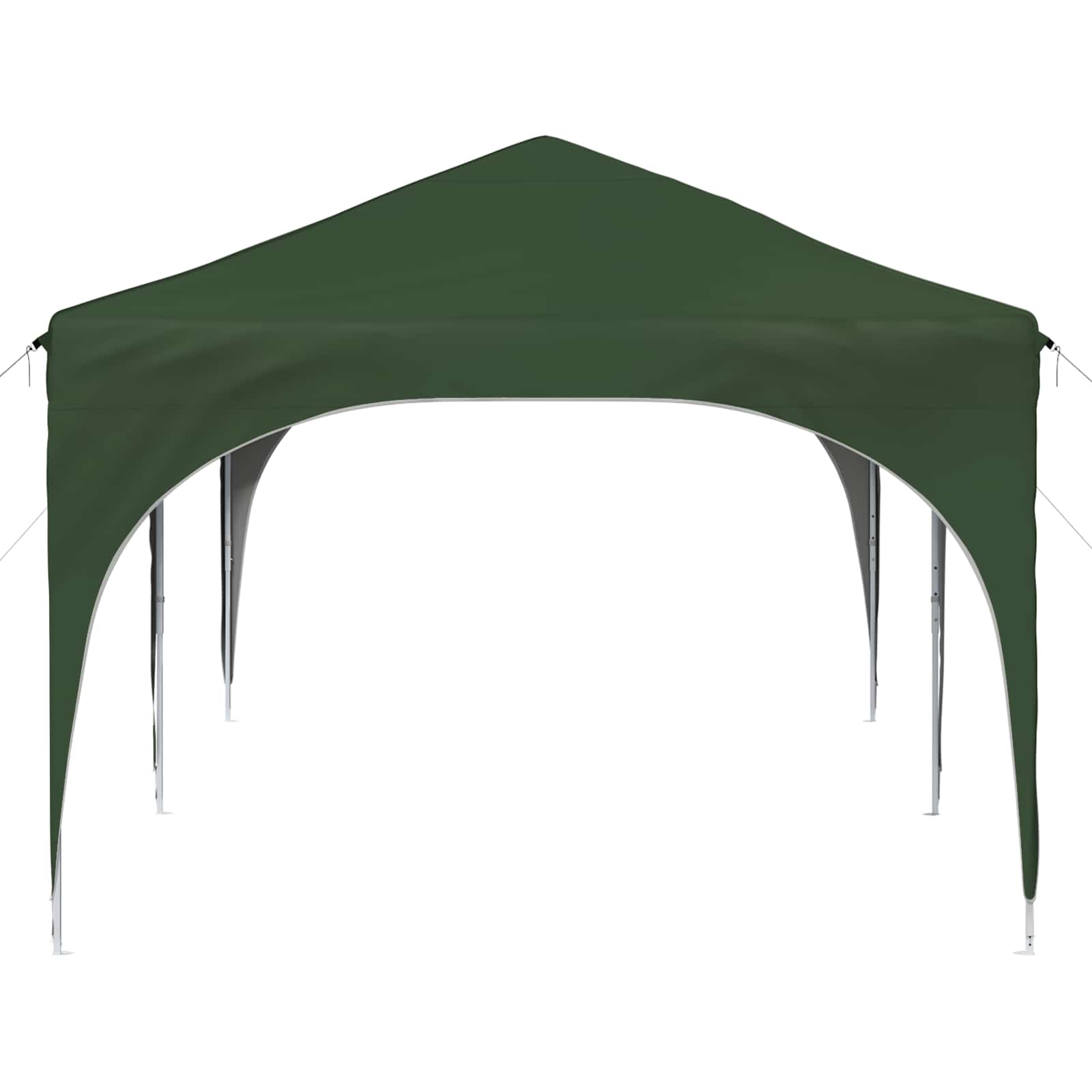 Pop-up Partyzelt 575 x 288 x 245 cm Creme Oxford-Stoff