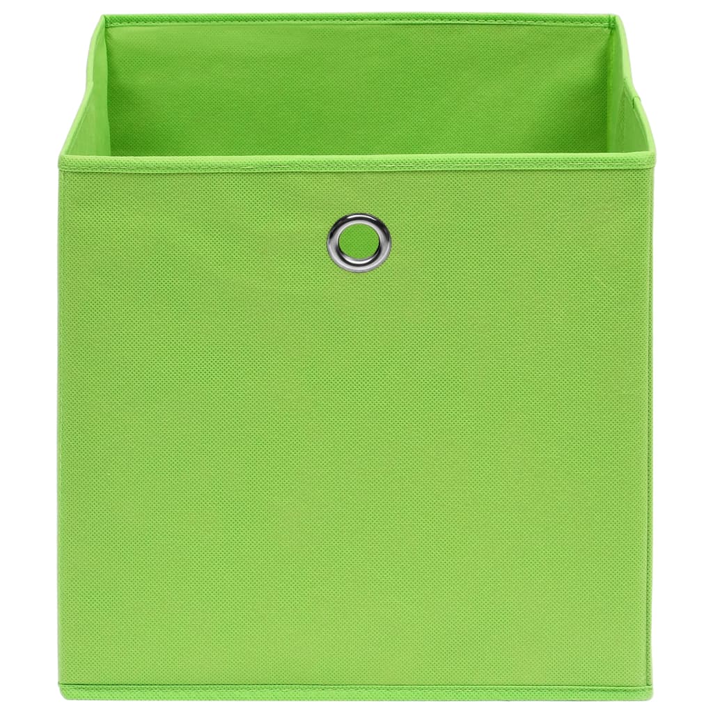 Aufbewahrungsboxen 4 Stk. Blau 32x32x32 cm Stoff