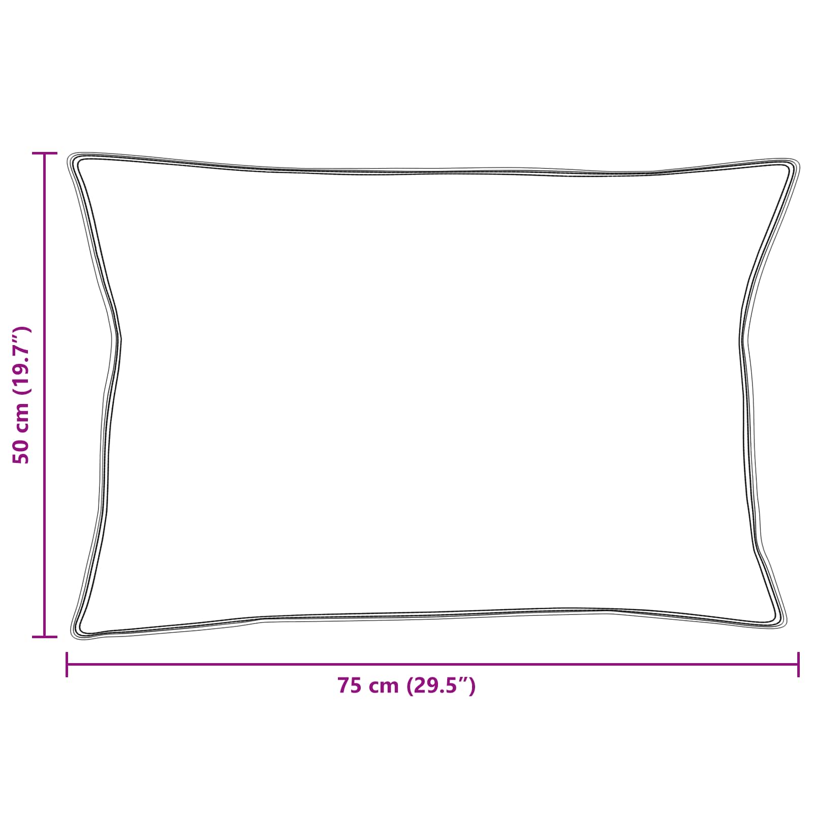 Bettdecke mit Kissen 3 pcs Weiß Mikrofaser