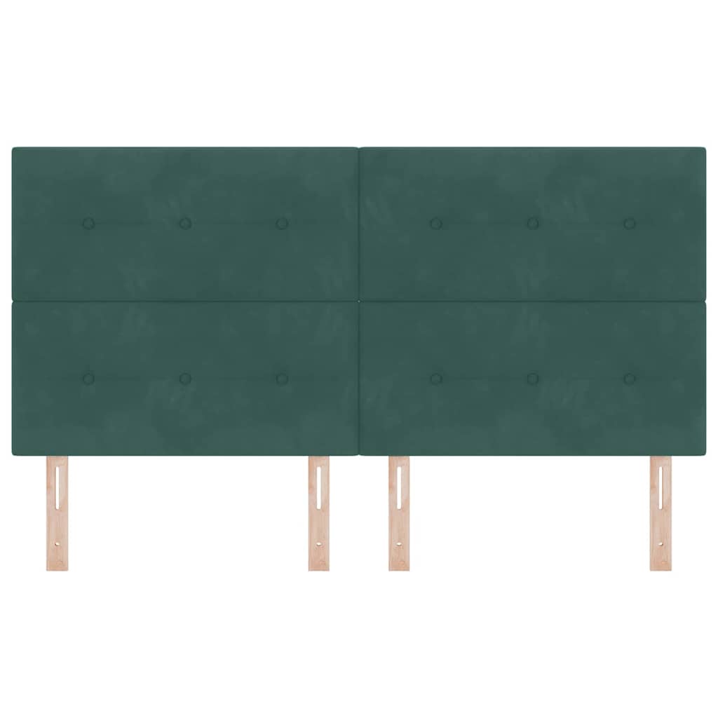 Kopfteil Hellgrau 80 cm Samt