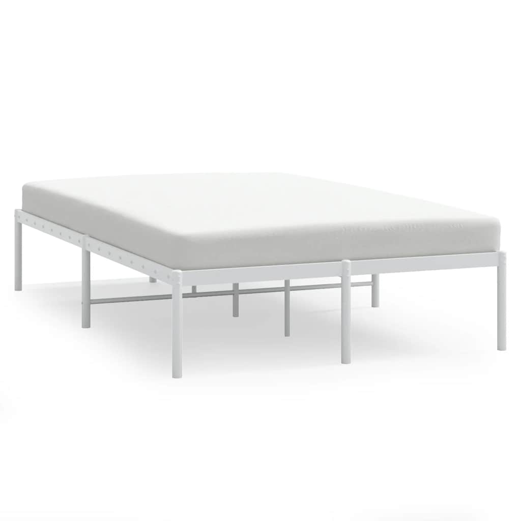 Bettgestell Metall Schwarz 75x190 cm