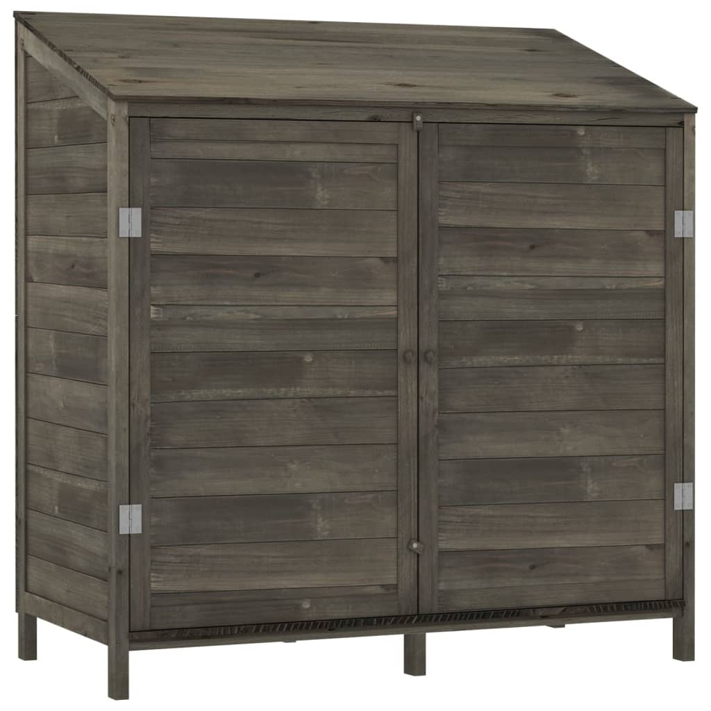 Geräteschuppen 55x52x174,5 cm Massivholz Tanne
