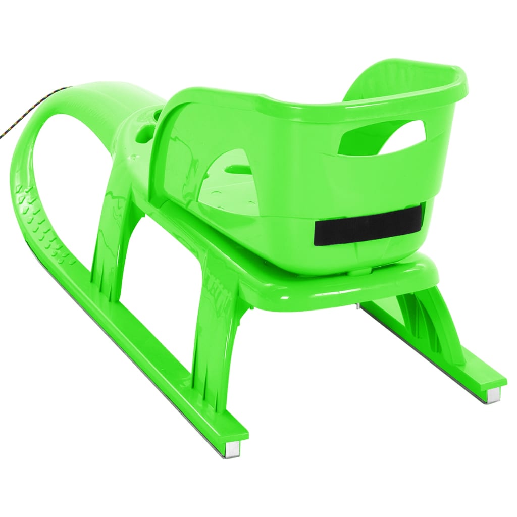 Schlitten für Kinder Blau 102,5x40x23 cm Polypropylen
