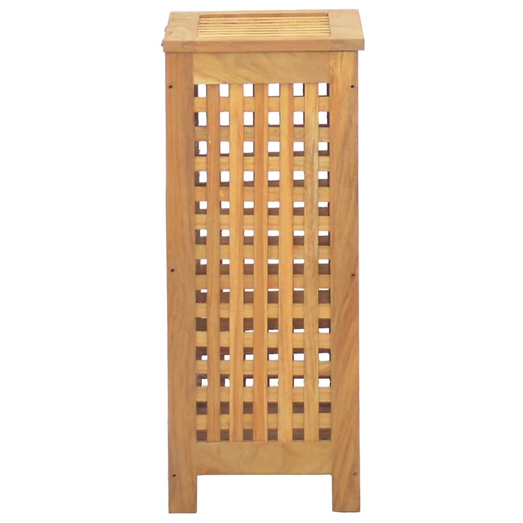 Wäschekorb Natur 35 x 25 x 60 cm Massivholz Teak