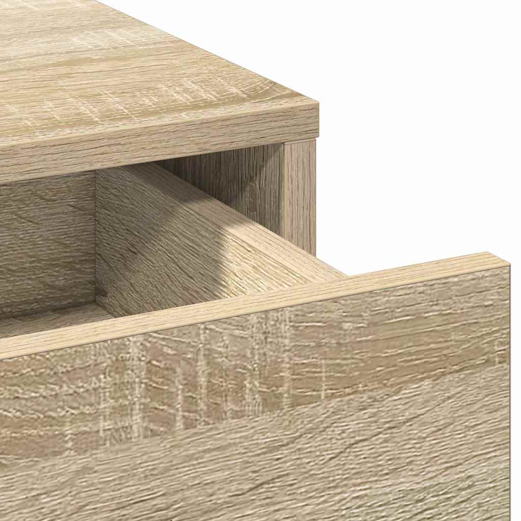Schminktisch mit Spiegelbeleuchtung 3 pcs Weiß Holzwerkstoff