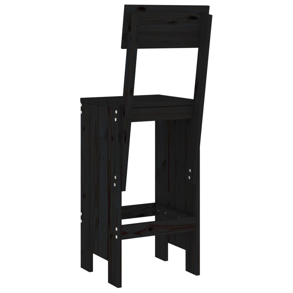 Barhocker 2 Stk. 40x42x120 cm Massivholz Kiefer