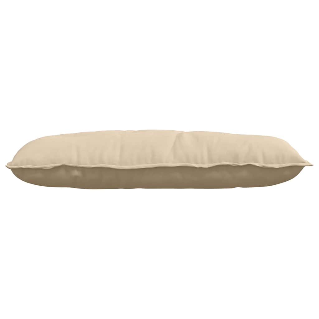 Rückenkissen Taupe 50 x 45 cm Mikrofaserstoff