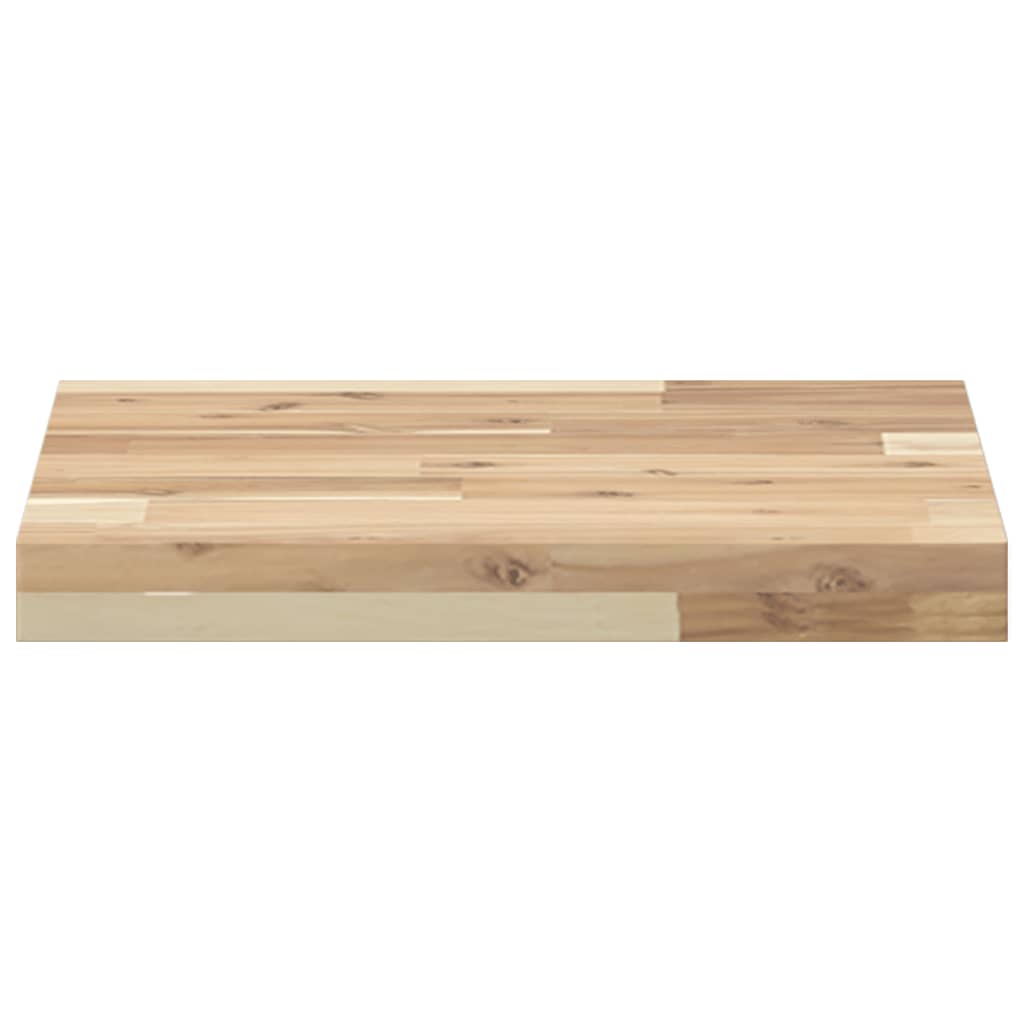 Tischplatte Rund Ø40x2 cm Massivholz Akazie