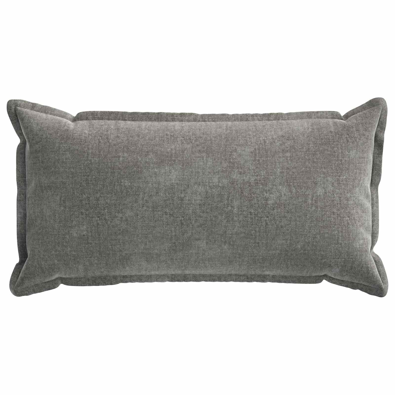Kissenbezug 2 Stk. HOUTEN Dunkelgrau 30 x 30 cm Chenille-Stoff