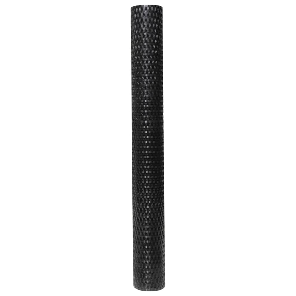 Balkon-Sichtschutz Anthrazit 300x90 cm Poly Rattan