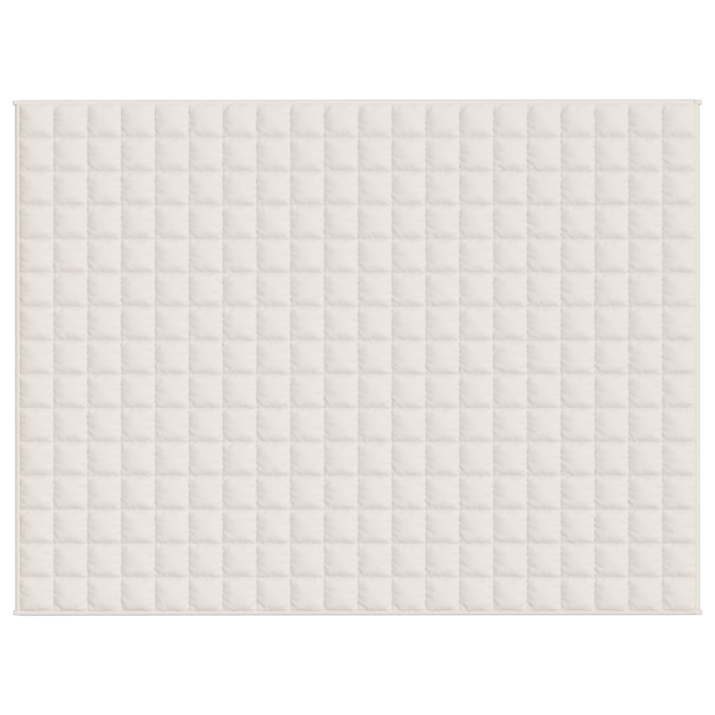 Gewichtsdecke Grau 122x183 cm 5 kg Stoff