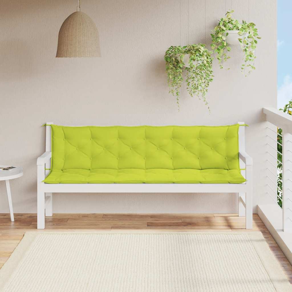 Gartenbank-Auflage Anthrazit 100x(50+50)x7 cm Oxford-Gewebe