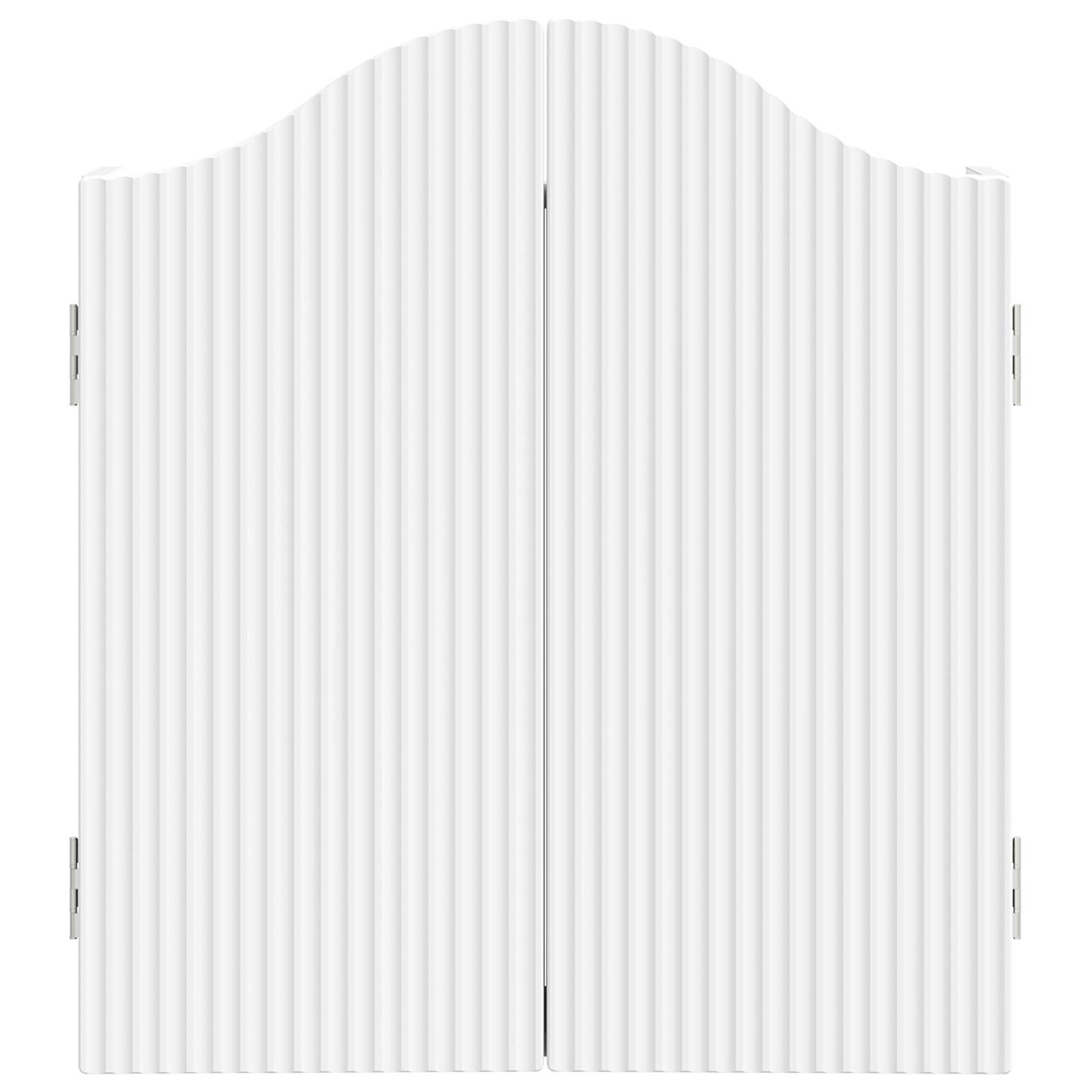 Dartboard Schrank Weiß 56 x 12 x 63 cm Holzwerkstoff