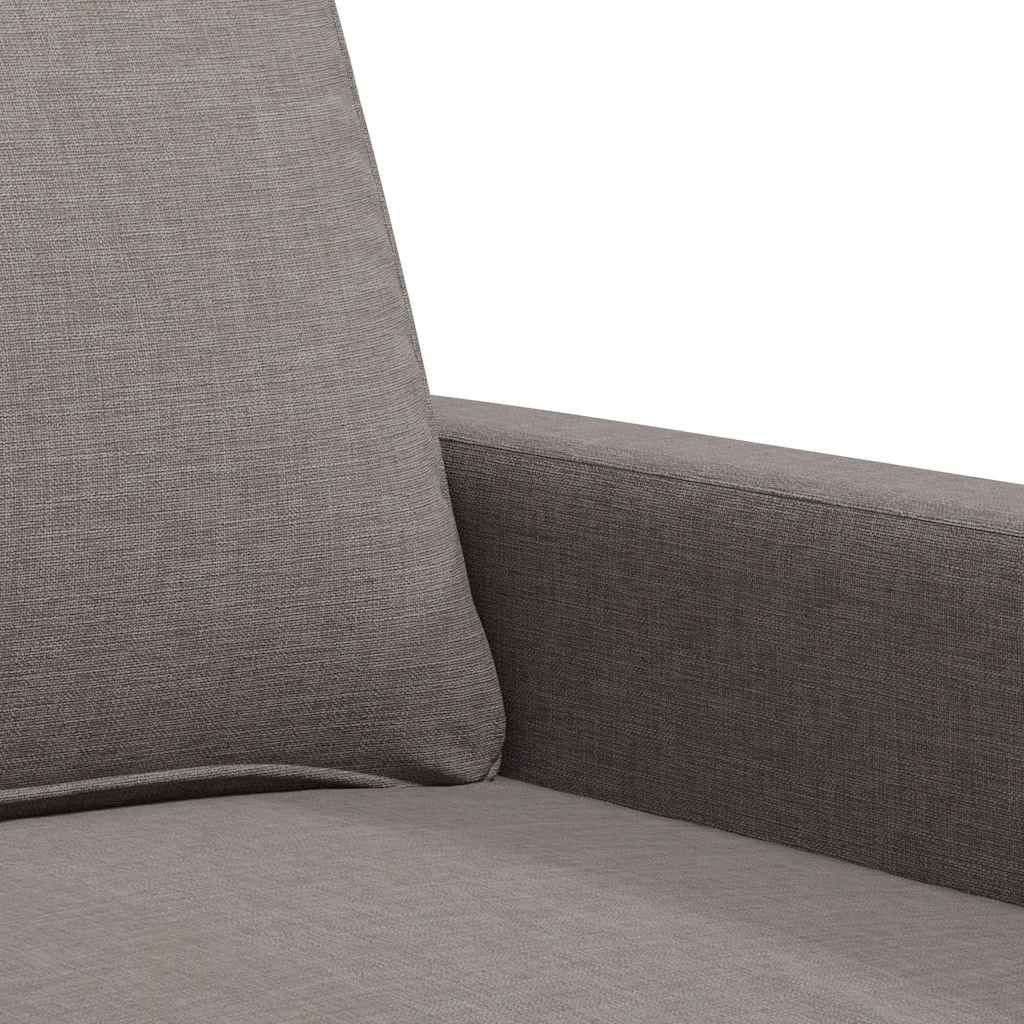 3-Sitzer-Sofa Hellgrau 180 cm Stoff