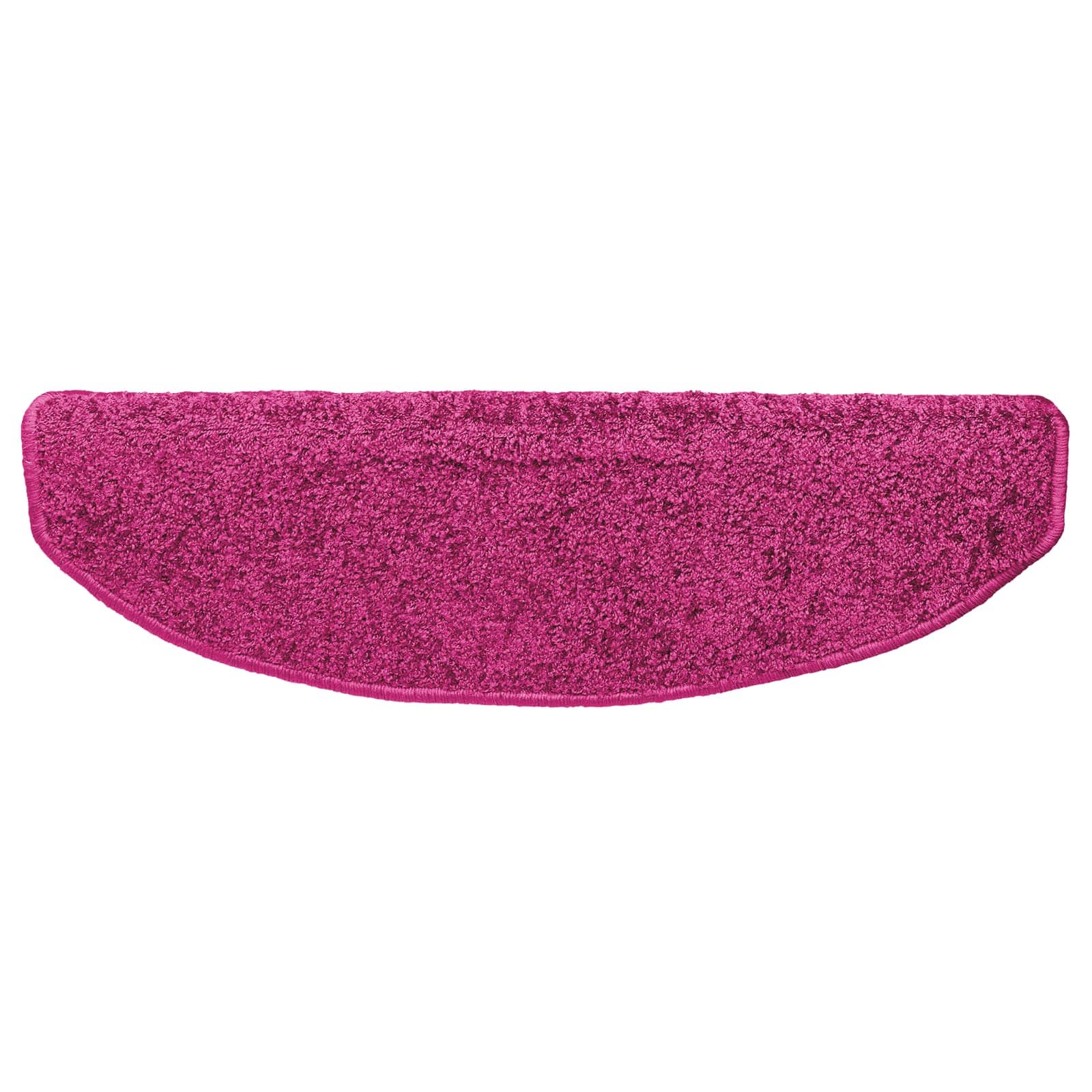 Stufenmatten 15 Stk. 56x17x3 cm Grau Halbrund