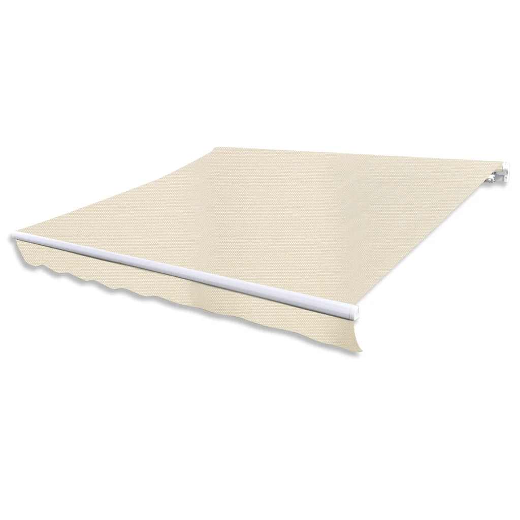 Gelenkarmmarkise Handbetrieben 300 cm Blau/Weiß