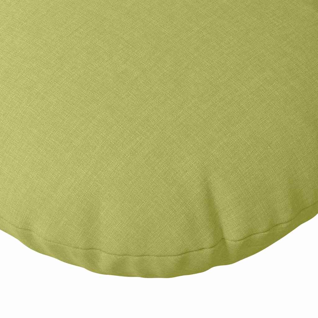 Sitzkissen 2 pcs Hellgrau Ø30 x 13 cm Stoff