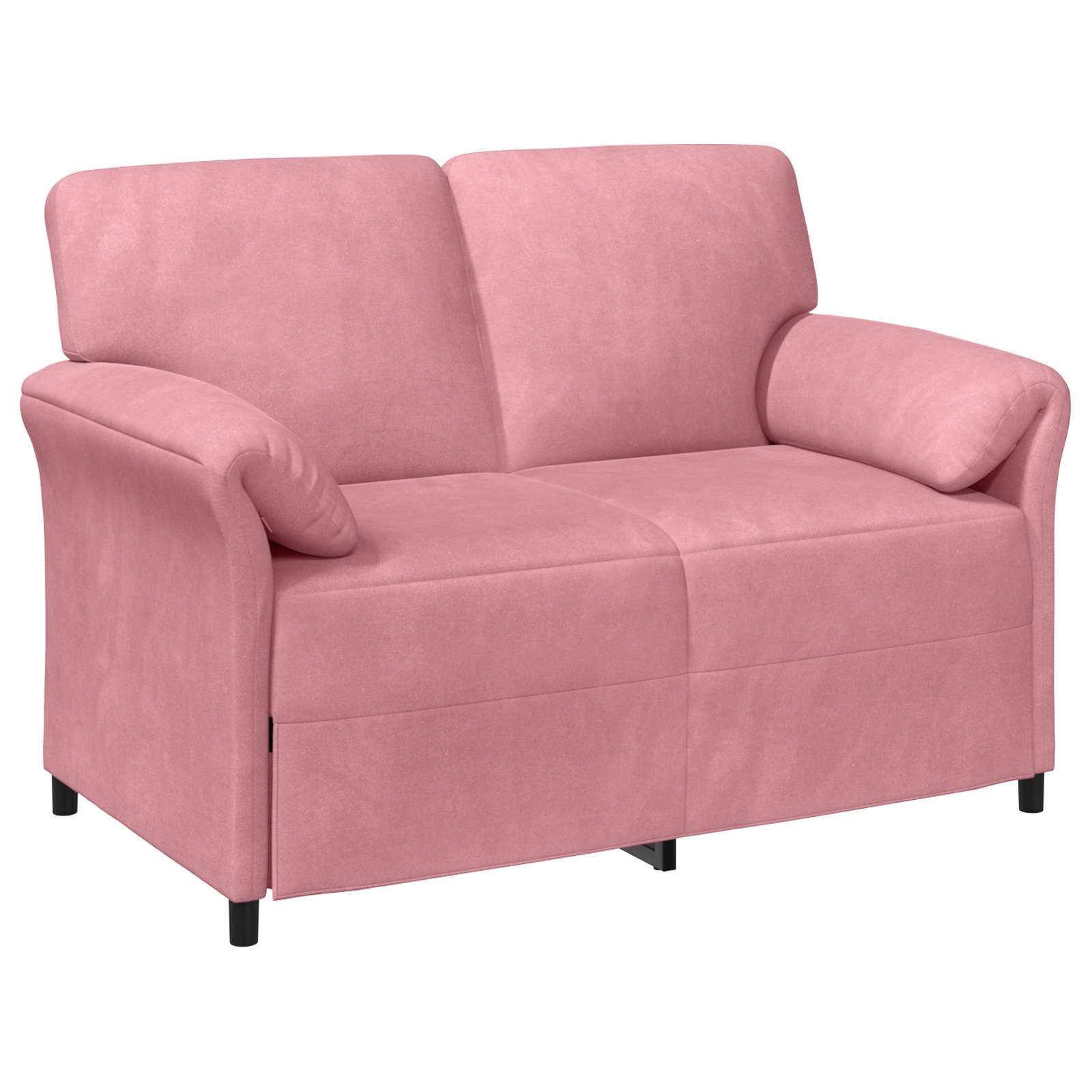 1-Sitzer Sofa Hellgrau 88 x 83 x 95 cm Samt