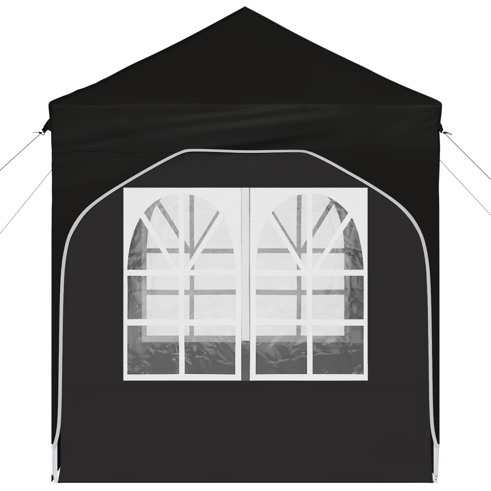 Pop-up Partyzelt 194 x 194 x 245 cm Creme