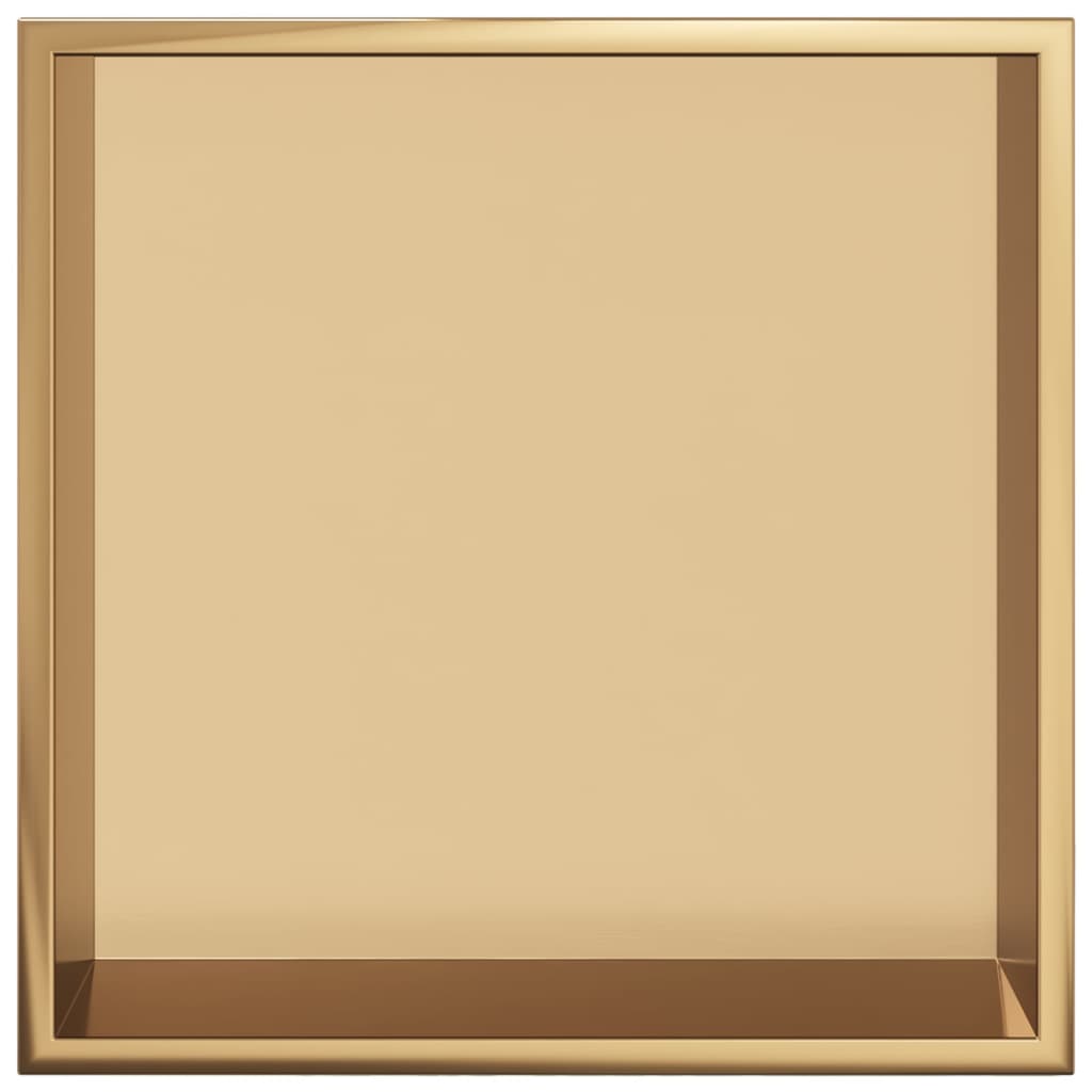 Duschnische Gebürstet Silbern 32x32x9 cm Edelstahl