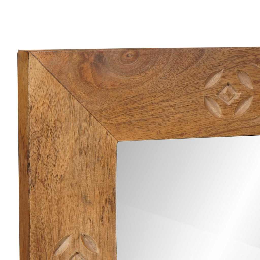 Wandspiegel Rechtwinklig 70 x 50 cm Ingenieurholz und Glas