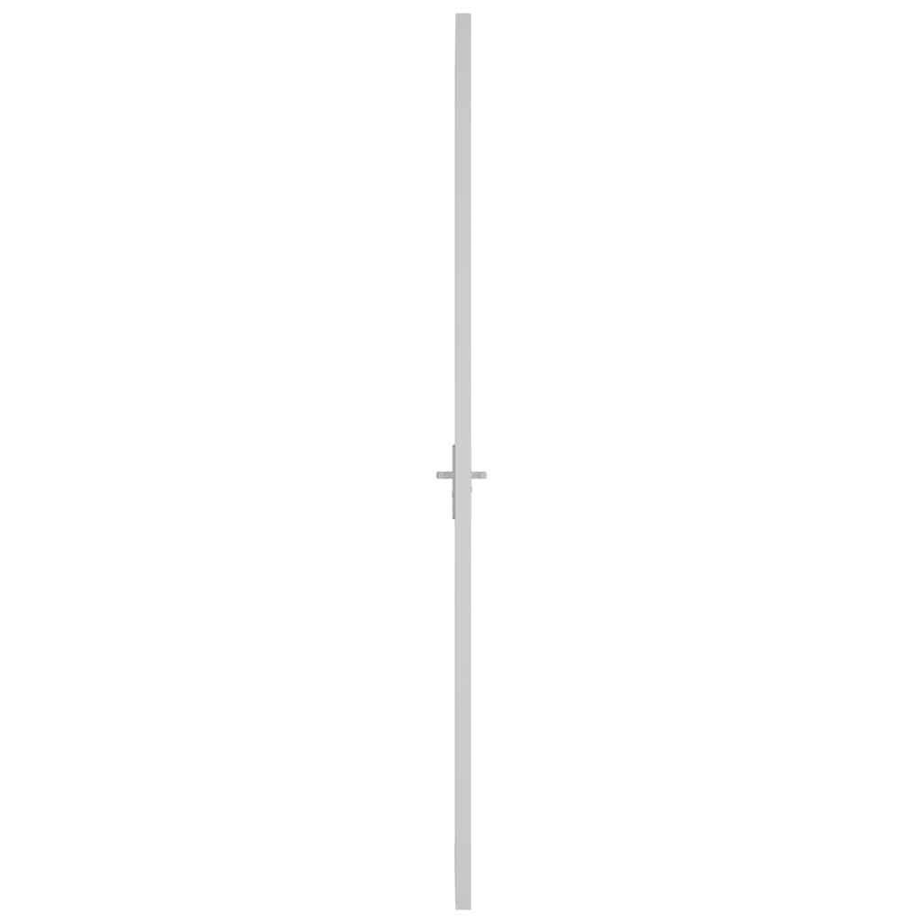 Innentür ESG Glas und Aluminium 76x201,5 cm Schwarz
