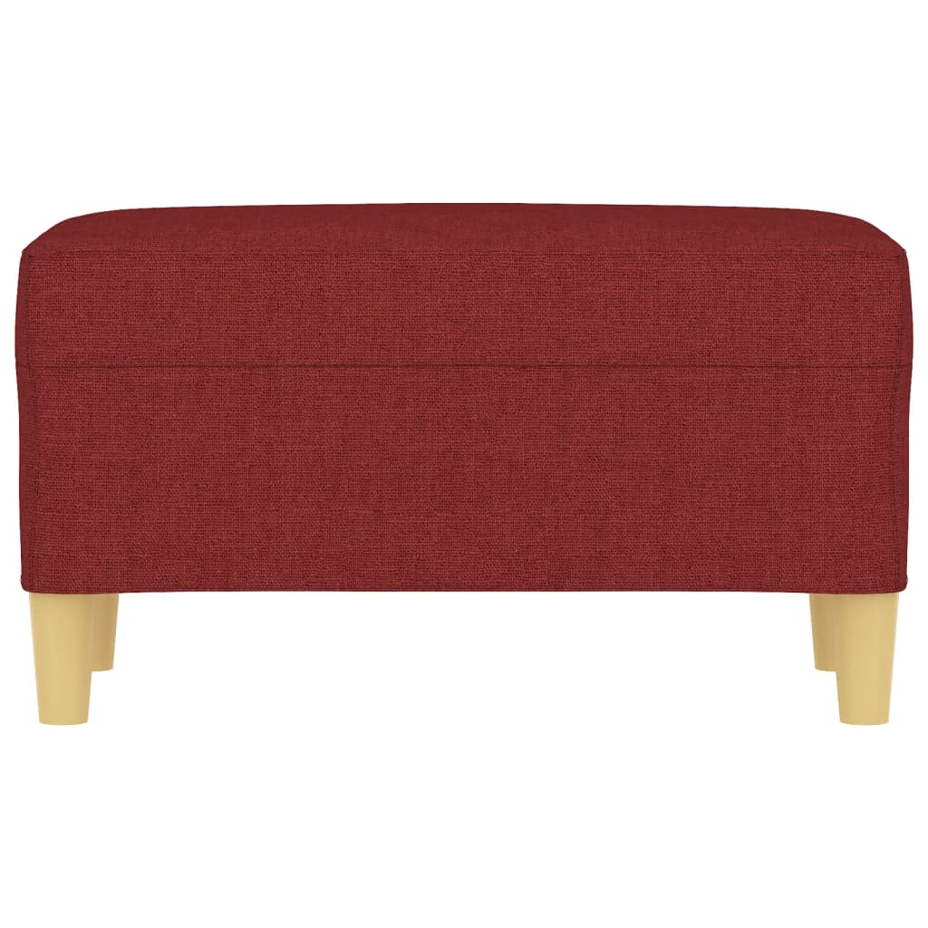 Sitzbank Hellgrau 70x35x41 cm Stoff