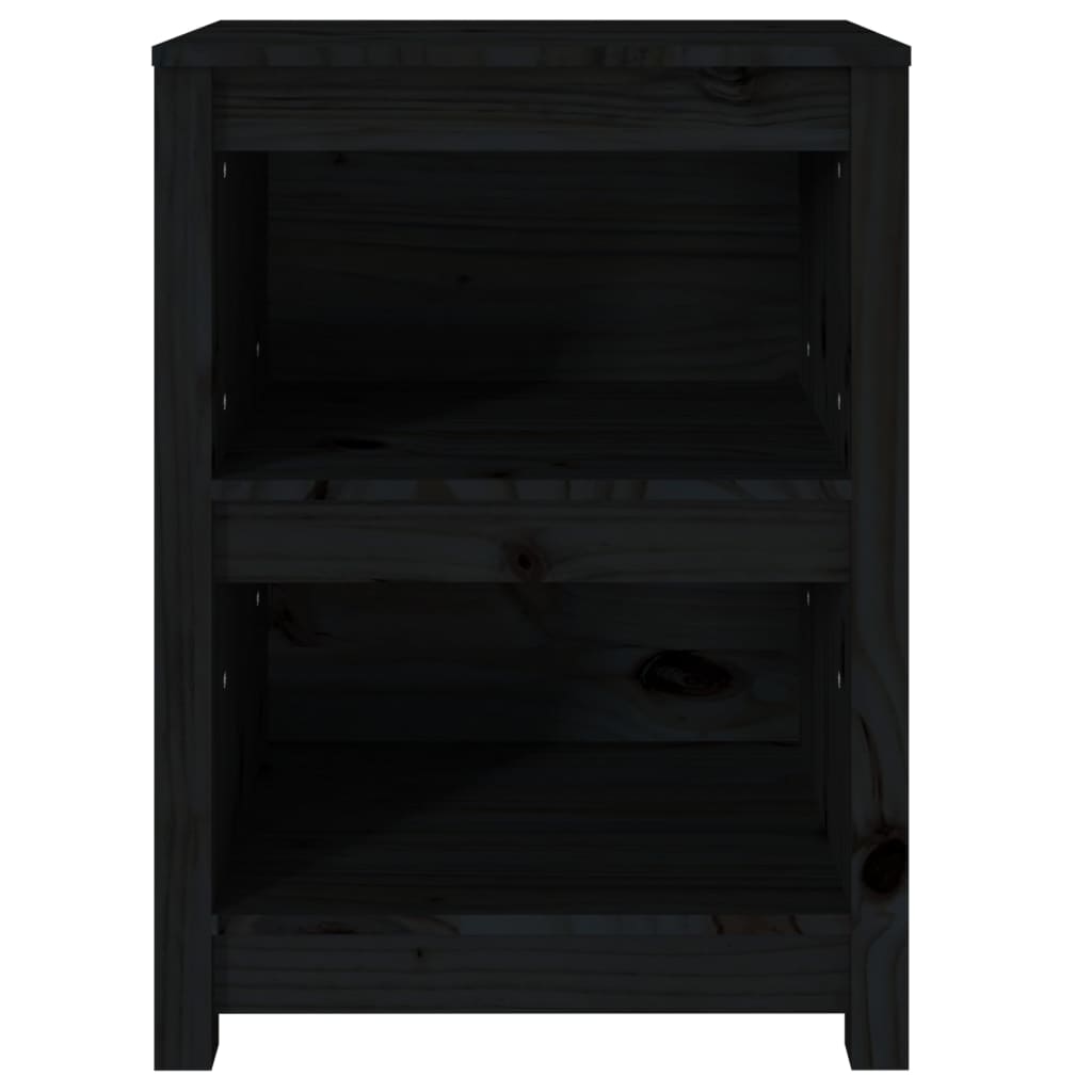 Bücherregal Grau 80x35x68 cm Massivholz Kiefer