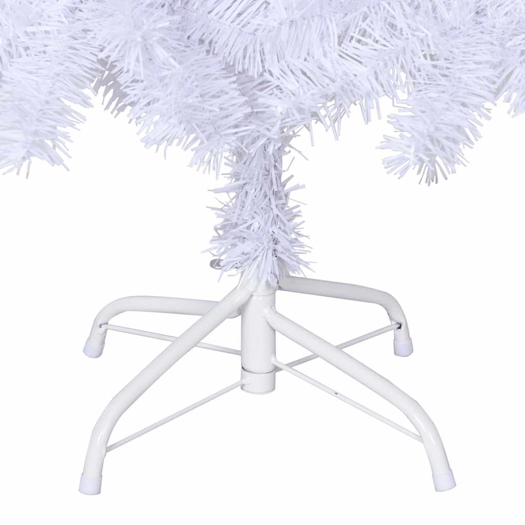 Künstlicher Weihnachtsbaum mit Dicken Zweigen Grün 150 cm PVC