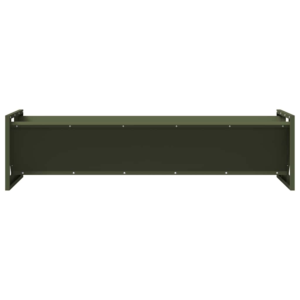 Futtertröge für Nutztiere Schwarz 108 x 50 x 28 cm