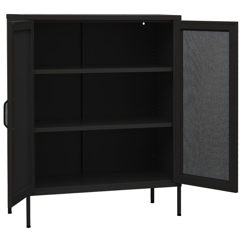 Lagerschrank Olivgrün 80x35x101,5 cm Stahl